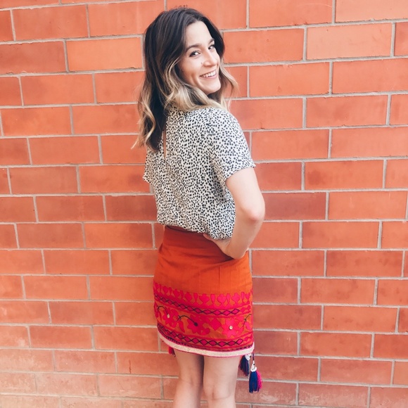 Pink Indie Tassel Skirt - Picture 4 of 4